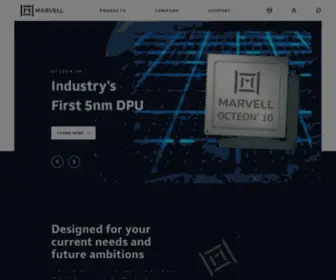 Marvell.biz(Marvell Technology Group Ltd) Screenshot