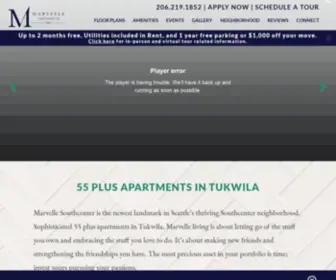 Marvellesc.com(55 Plus Apartments In Tukwila) Screenshot