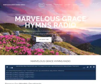 Marvelousgracehymns.org(Marvelous Grace Hymns Radio) Screenshot