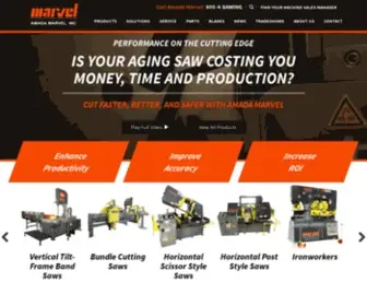 Marvelsaws.com(Marvel Saws) Screenshot