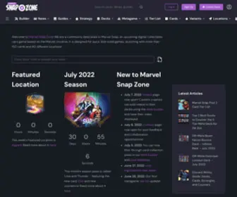 Marvelsnapzone.com(Marvel Snap Zone) Screenshot