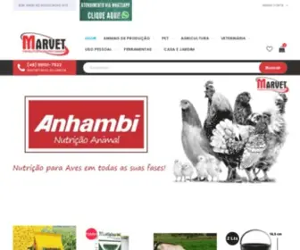 Marvet.com.br(Shop) Screenshot