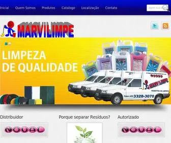 Marvilimpe.com.br(Uma empresa distribuidora de produtos de limpeza em cascavel) Screenshot