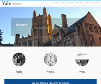 Marvinchun.com(Yale Visual Cognitive Neuroscience Lab) Screenshot