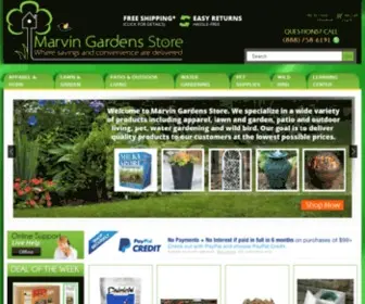 Marvingardensstore.com(Marvin Gardens Store) Screenshot