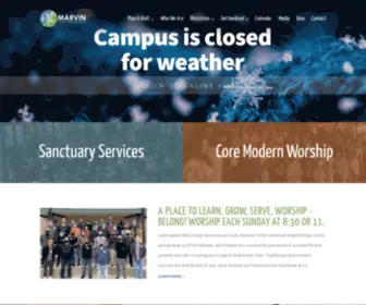 Marvinumc.com(Marvin United Methodist Church) Screenshot