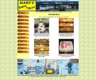 Marvsbakery.com(MarvsBakery) Screenshot