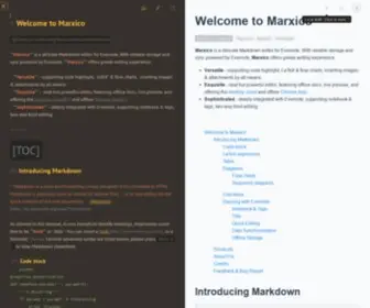 Marxi.co(Markdown Editor for Evernote) Screenshot