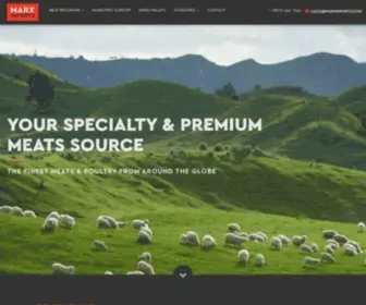 Marximports.com(Specialty & Premium Meats) Screenshot