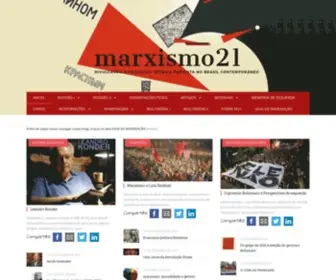 Marxismo21.org(Marxismo 21) Screenshot