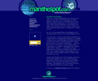 Marxthespot.com(Website Hosting Solutions) Screenshot