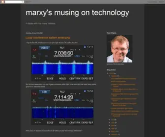 Marxy.org(Marxy's musing on technology) Screenshot