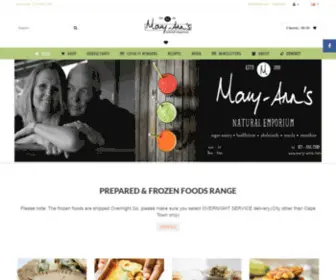 Mary-ANNS.com(The Natural Way) Screenshot