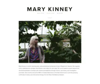 Mary-Kinney.com(MARY KINNEY) Screenshot