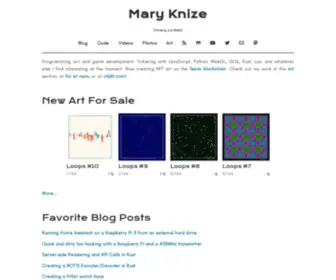 Mary.codes(Mary Knize) Screenshot