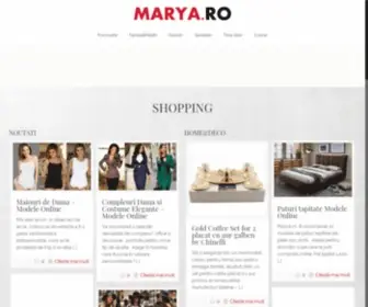 Marya.ro(Ghid Online de Shopping) Screenshot