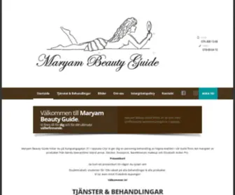 Maryambeautyguide.se(Brasiliansk Vaxning Uppsala) Screenshot