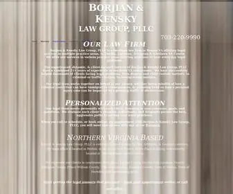 Maryamborjian.com(Law Offices of Maryam Borjian) Screenshot