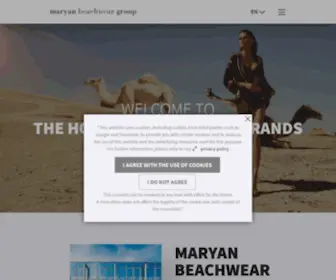 Maryanbeachwear.com(The house of swimwear brands) Screenshot