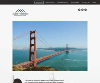 Marybethrojas.com(Avant Office of San Francisco & Bay Area) Screenshot