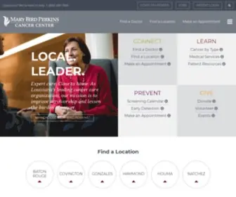 Marybird.org(Mary Bird Perkins Cancer Center) Screenshot