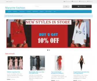 Marychefashion.com(Maryche Fashion) Screenshot
