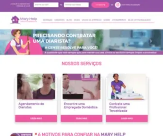Maryhelp.com.br(Domésticas) Screenshot