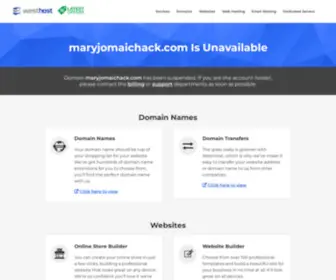 Maryjomaichack.com(Maryjomaichack) Screenshot