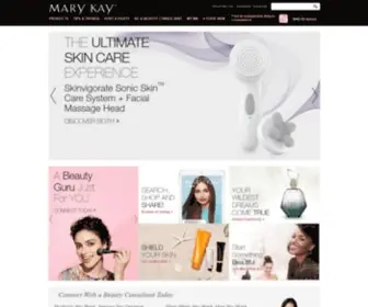 Marykay.co.uk(Mary Kay) Screenshot