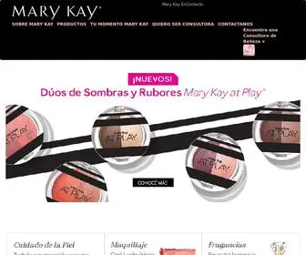 Marykay.com.ar(Mary Kay) Screenshot