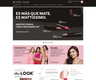 Marykay.com.co(MARY KAY) Screenshot