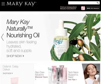 Marykay.com(Mary Kay) Screenshot