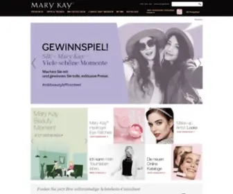 Marykay.de(Mary Kay Deutschland) Screenshot