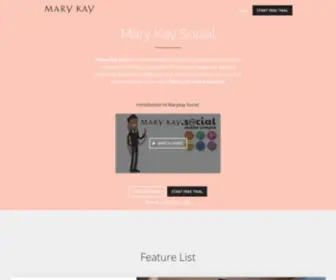 Marykay.social(Mary Kay) Screenshot