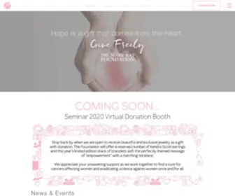 Marykayfoundation.org(The Mary Kay Foundation) Screenshot