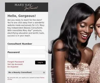Marykayintouch.com(Mary Kay InTouch U.S) Screenshot