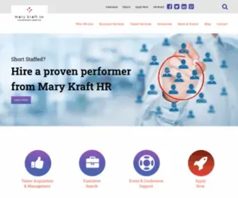 Marykraft.com(Mary Kraft HR) Screenshot