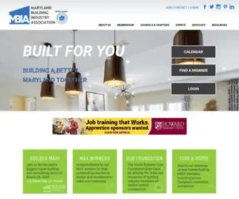 Marylandbuilders.org(Maryland Building Industry Association) Screenshot