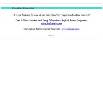 Marylanddriving.com(Re-Direct Page) Screenshot