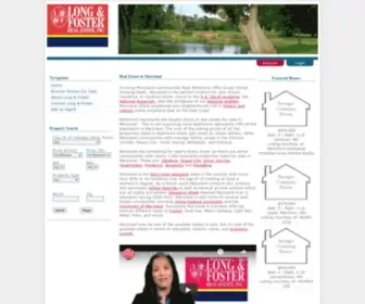 Marylandhomesinmls.com(Maryland Homes For Sale) Screenshot