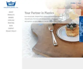 Marylandplastics.com(Disposable Party) Screenshot