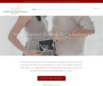 Marylandstatedoulas.com(Top Doulas in Maryland) Screenshot