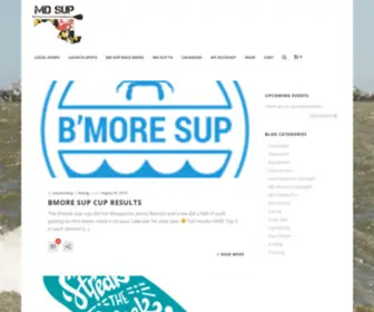 Marylandsup.com(Maryland SUP) Screenshot