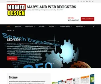 Marylandwebdesigners.net(Maryland Web Designers) Screenshot