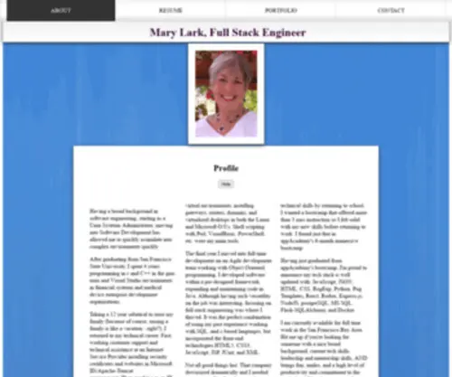 Marylark.com(Mary Lark) Screenshot