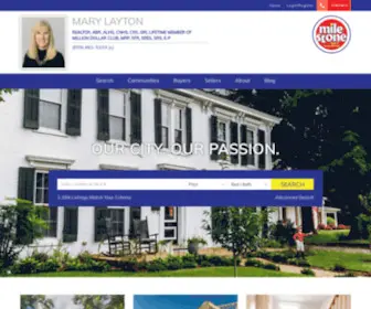 Marylayton.com(Central Kentucky Real Estate) Screenshot