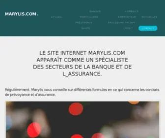 Marylis.com(Marylis Web) Screenshot