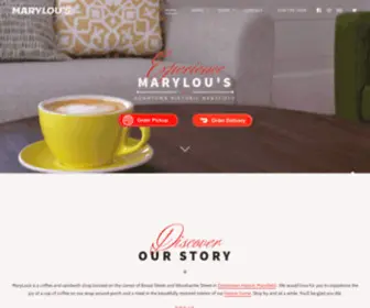 Marylous.net(Marylou's Coffee and Sandwich Shoppe) Screenshot