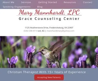 Marymannhardt.com(Couples & Individual Therapy) Screenshot