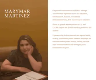 Marymarmartinez.com(MARYMAR MARTINEZ) Screenshot